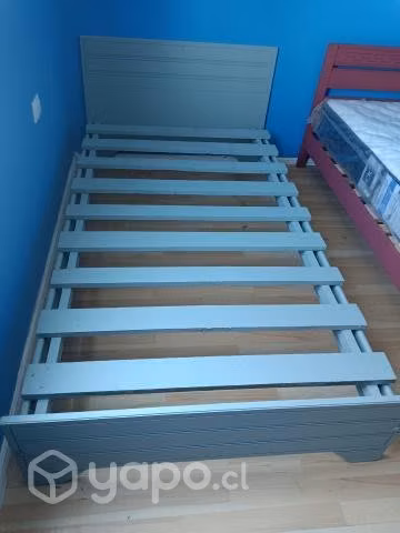 cama plaza y media