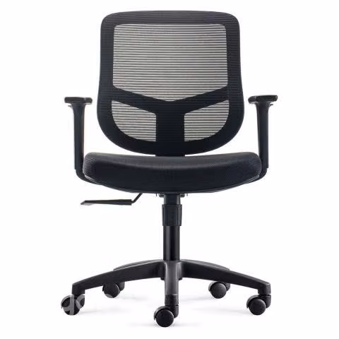 Silla Oficina Nueva Leaf Negra - Form Design