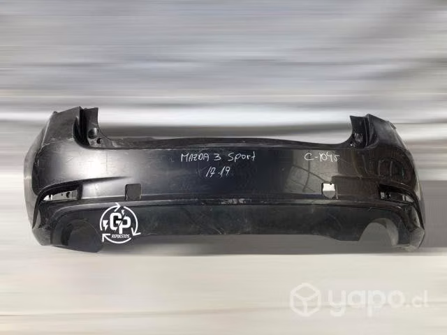 Parachoque trasero mazda 3 sport 2017-2019