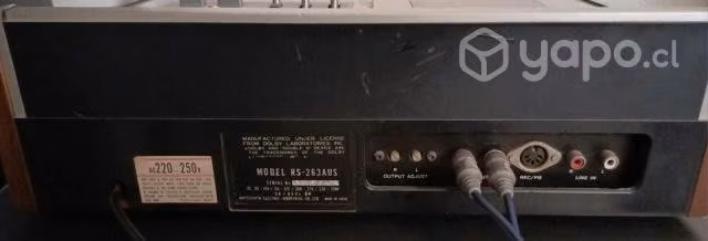 Deck Technics RS 263 AUS