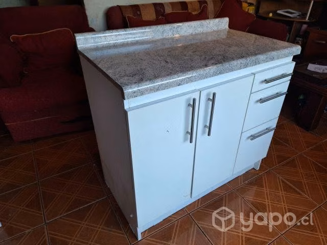 Mueble de Cocina 2 puertas con 3 cajones