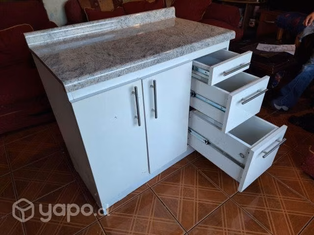 Mueble de Cocina 2 puertas con 3 cajones - Imagen 3