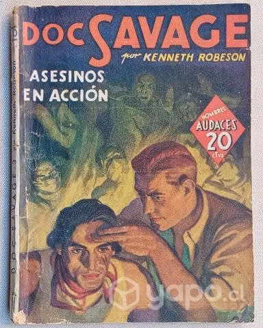 Doc Savage Asesinos En Accion Kenneth Robeson