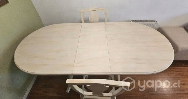 Comedor de Madera expandible