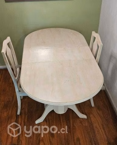 Comedor de Madera expandible