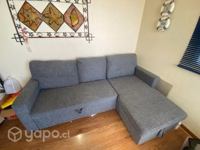 Sofa tres cuerpos cama y baulera - Imagen 2