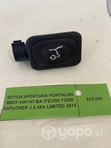 Boton apertura portalon (FE250) Ford Explorer 3.5