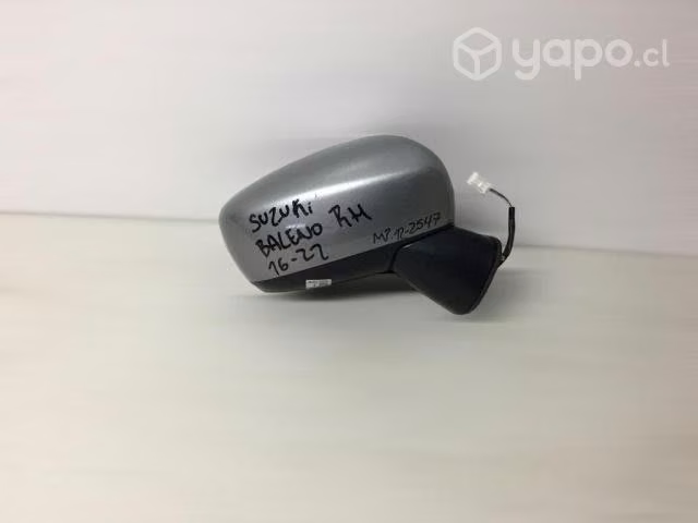 Espejo retrovisor rh suzuki baleno 2016-2022