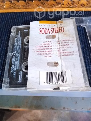 Cassette soda stereo