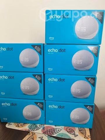 Amazon Echo Dot 5ta Generación con Reloj ¡NUEVOS