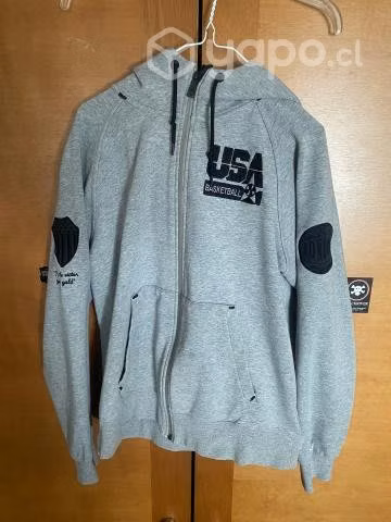 Poleron Nike gris
