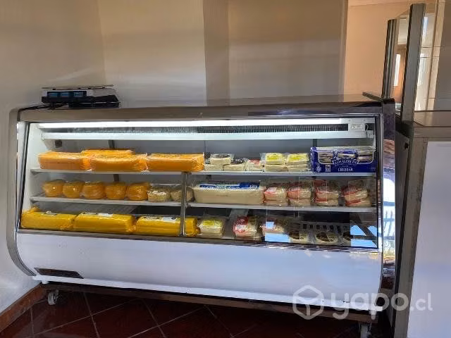 Meson vitrina refrigerado