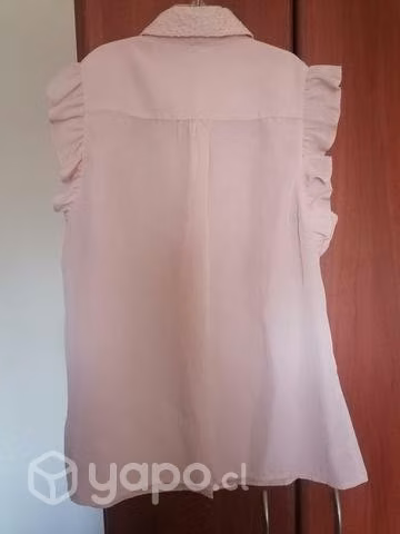 Camisa sin mangas palo rosa - Imagen 3