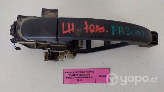 Manilla Exterior Pta tras izq (FR3002) Ford Ranger