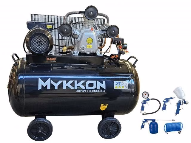 Compresor De Aire 250lt 5hp Lic. Japon