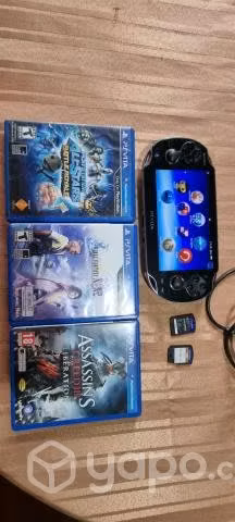 Ps Vita + 5 juegos Fisicos
