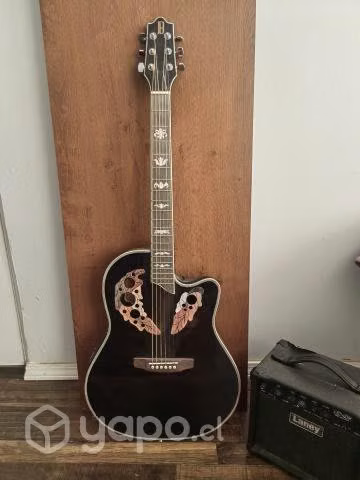 Guitarra electro acústica+accesorios+Amplificador