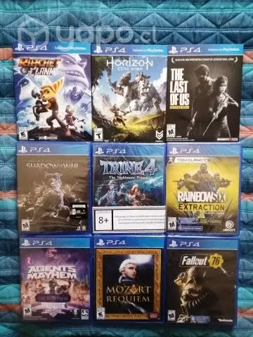 Juegos de Play 4 Nuevos