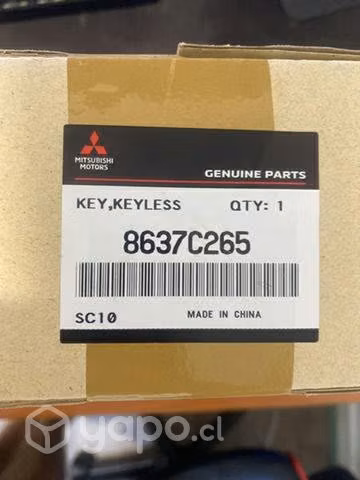 Llave original mitsubishi