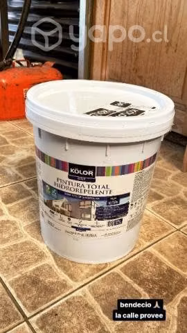 Pintura para casa hidrorepelente marca kolor