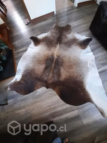 Alfombra cuero de vacuno