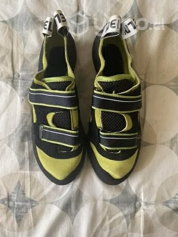 Zapatillas De Escalada + Magnesiera Con Magnesio - Imagen 2