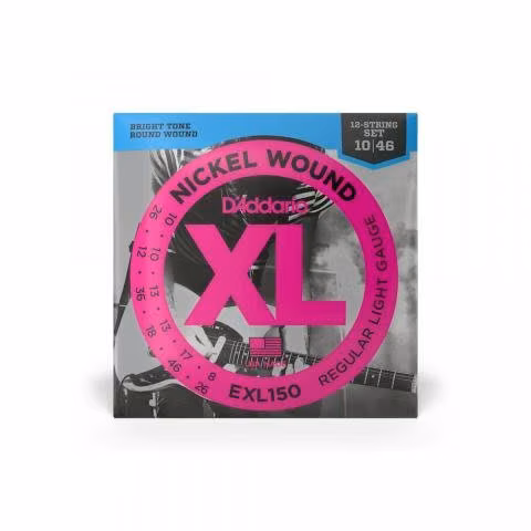 Cuerdas de Guitarra (12 cuerdas) D'Addario EXL150