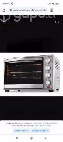 Horno amplio Thomas