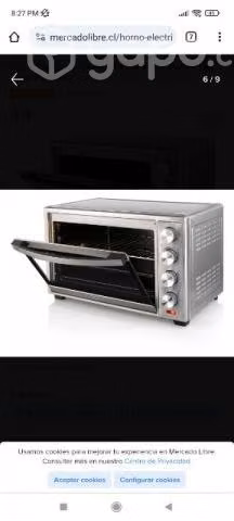 Horno amplio Thomas