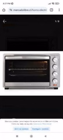 Horno amplio Thomas