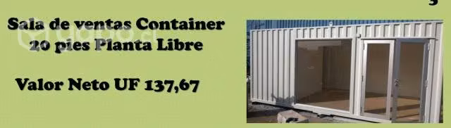 Contenedores - Salas de ventas modulares