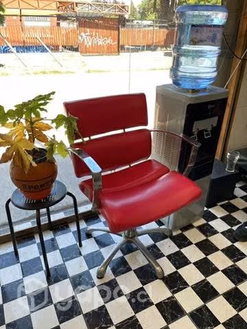 Silla barbería hidráulica