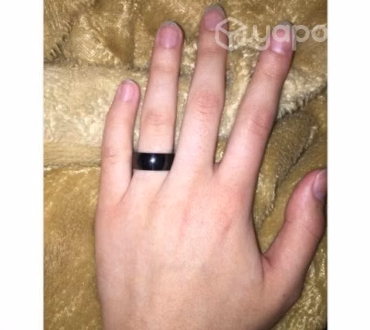 Anillo Titanio Anillos Juveniles Black Space Acero