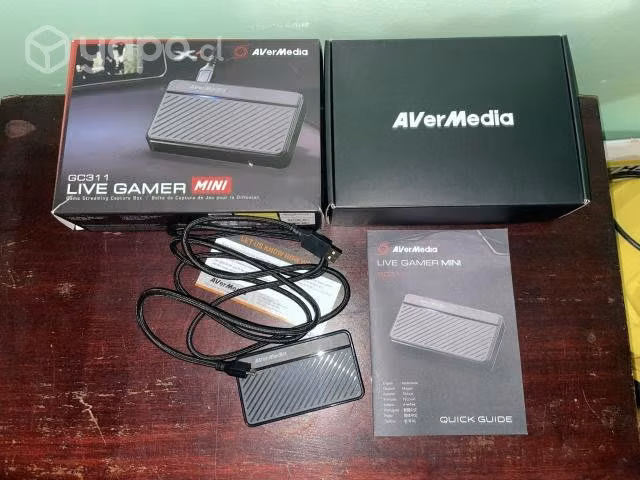 Capturadora avermedia (libe gamer mini)