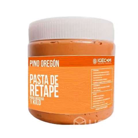Masilla Retape Pino Oregon 1000 Gr Para Madera