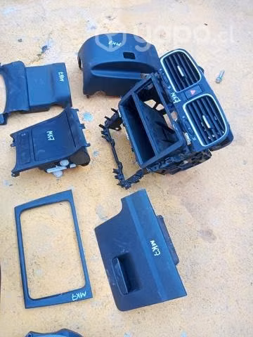 Volkswagen golf mk7 plasticos interiores tweeter