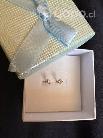 Aros de oro 18k especial para recién nacido