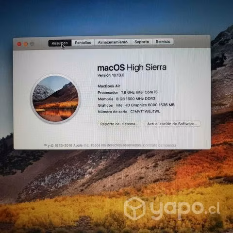 MacBook Air, Intel Dual-Core i5 - Imagen 4