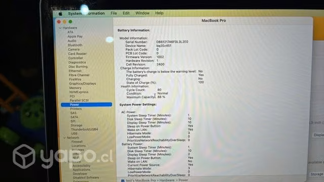 MacBook Pro M1 13 pulgadas 256 GB SSD 8GB RAM - Imagen 5