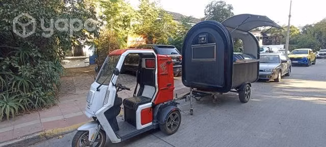 Vendo moto electrica y food truck