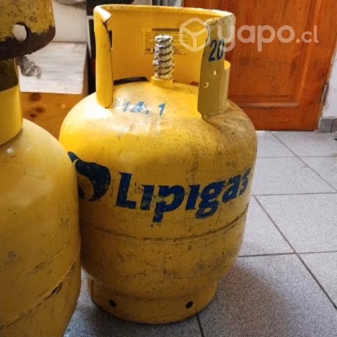 3 balones de gas c/ carga 15kg