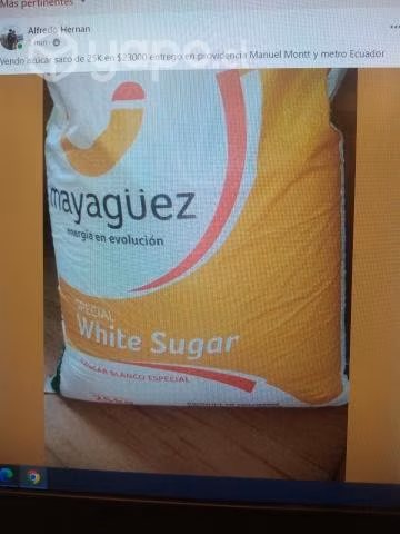 Azucar saco 25 kg