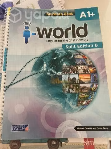 Libro de inglés world students book A1+
