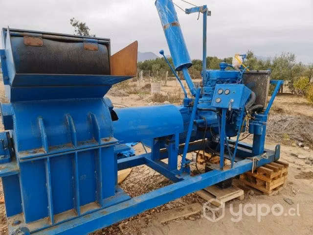 Maquina moledora de Algas