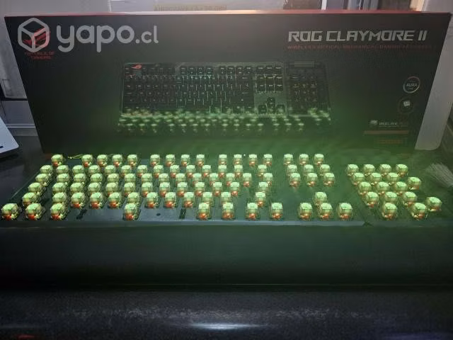 Teclado Mecanico Gamer ROG Claymore II