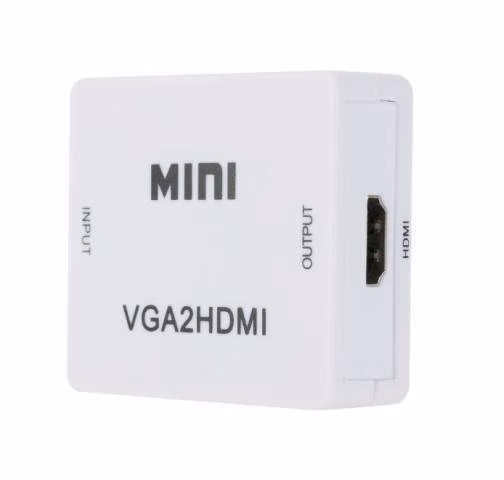 Adaptador VGA a HDMI HDTV Convertidor VGA hembra a