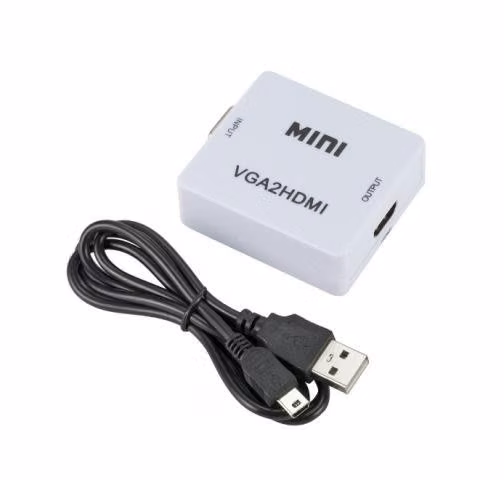 Adaptador VGA a HDMI HDTV Convertidor VGA hembra a