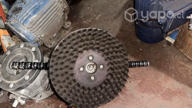 Cepillo hidraulico trabajos submarinos