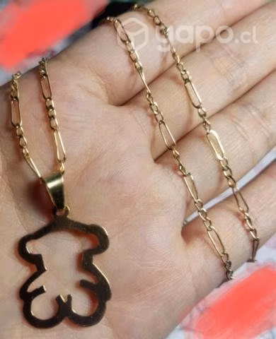 Aros y cadena oro - Imagen 4