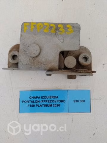 Chapa Izq Portalon (FFP2233) Ford F150 Platinum